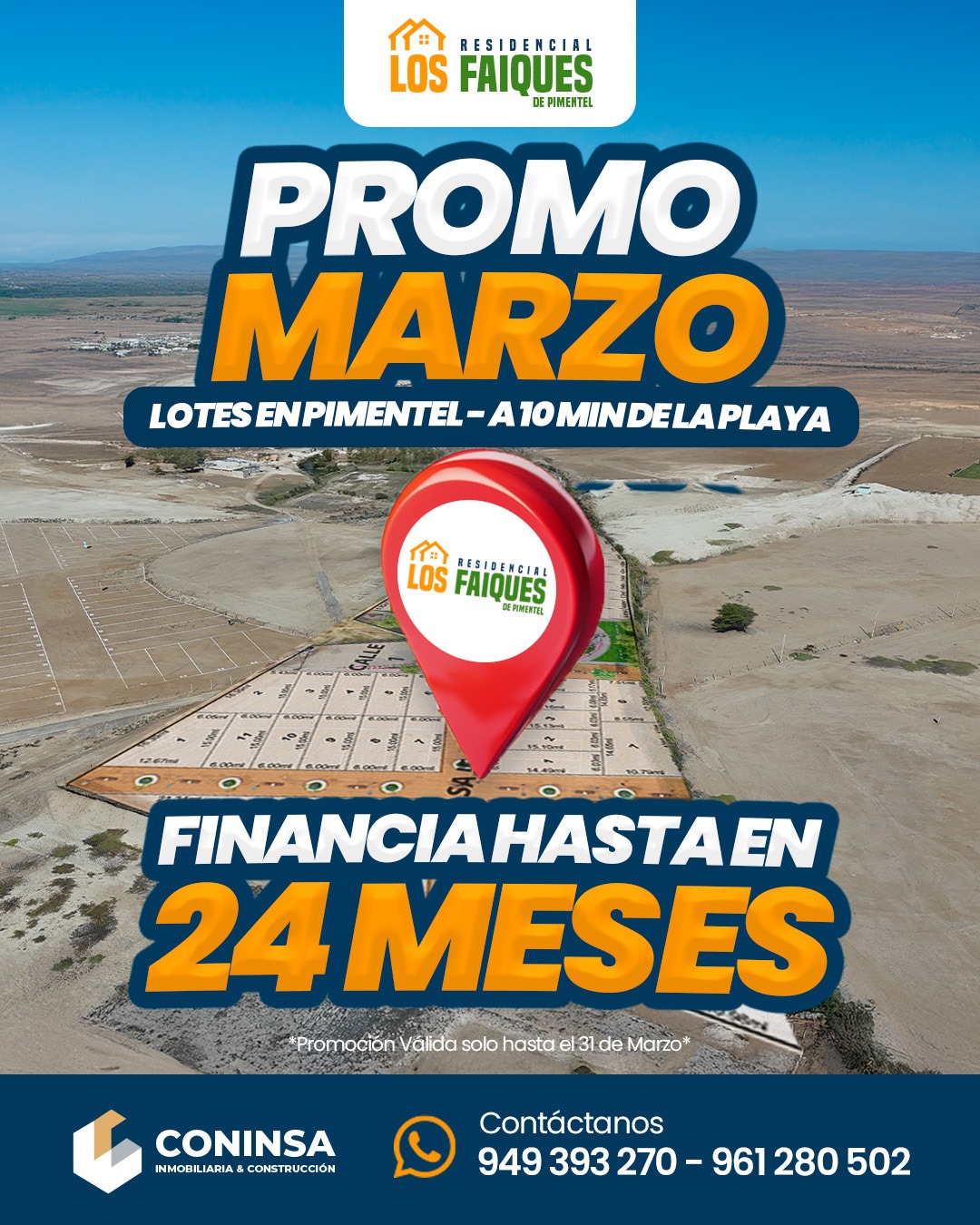 Promoción de Marzo Coninsa Inmobiliaria